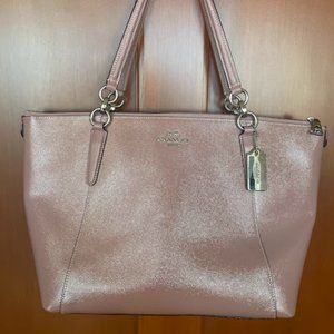 Pink Coach Tote Bag